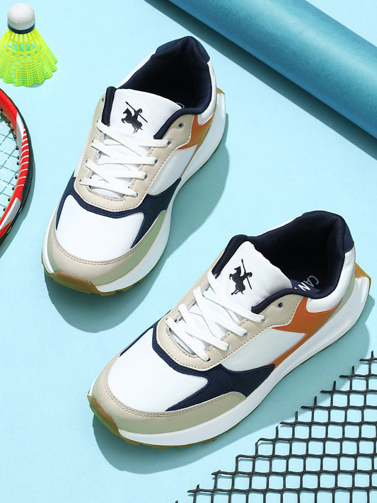 Casual Sneaker Shoes for Men | Lightweight & Comfortable with Cushioned Insole Polyurethane (PU) Upper Phylon Sole Lace-Up Closure