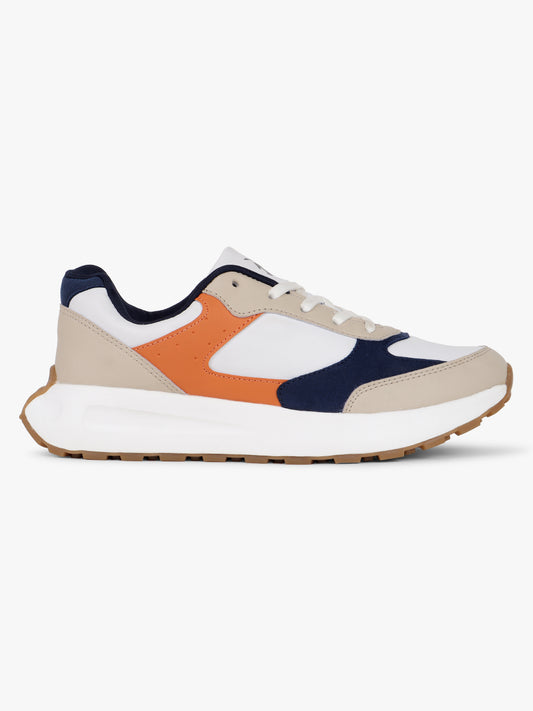 Casual Sneaker Shoes for Men | Lightweight & Comfortable with Cushioned Insole Polyurethane (PU) Upper Phylon Sole Lace-Up Closure