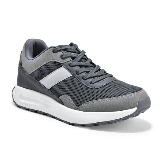 Casual Sports Shoes for Men | Lightweight & Comfortable with Cushioned Insole Mesh Upper Phylon Sole Slip on Closure.