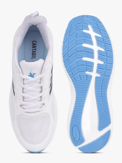 Casual Sports Shoes for Men | Lightweight & Comfortable with Cushioned Insole Flynet Upper Phylon Sole Slip on Closure.