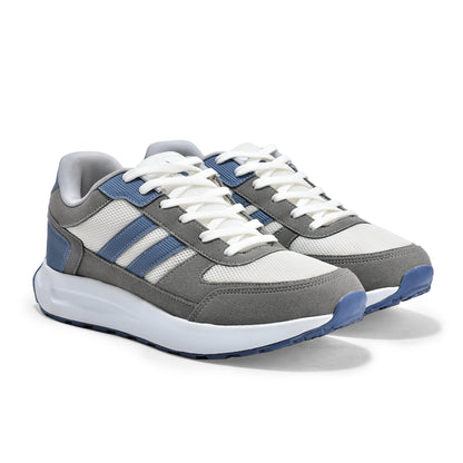 Casual Sports Shoes for Men | Lightweight & Comfortable with Cushioned Insole PU Upper Phylon Sole Slip on Closure.