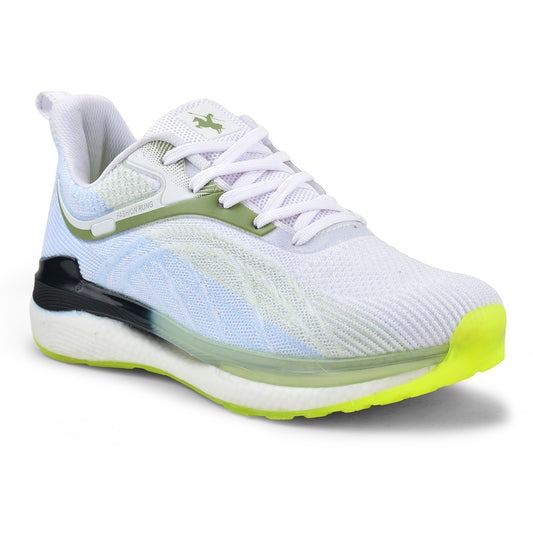 Casual Sports Shoes for Men | Lightweight & Comfortable with Cushioned Insole Flynet Upper Phylon Sole Slip on Closure.