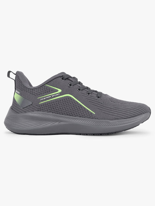 Casual Sports Shoes for Men | Lightweight & Comfortable with Cushioned Insole Knitted Upper Phylon Sole Slip on Closure.