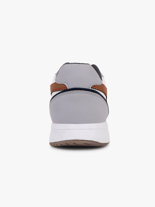 Casual Sneaker Shoes for Men | Lightweight & Comfortable with Cushioned Insole Polyurethane (PU) Upper Ethylene Vinyl Acetate Sole Lace-Up Closure