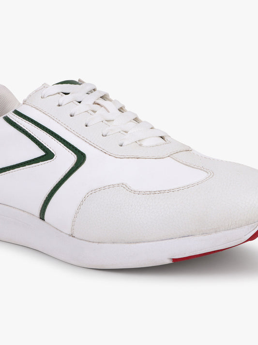 Casual Sneaker Shoes for Men | Lightweight & Comfortable with Cushioned Insole Polyurethane (PU) Upper Ethylene Vinyl Acetate Sole Lace-Up Closure