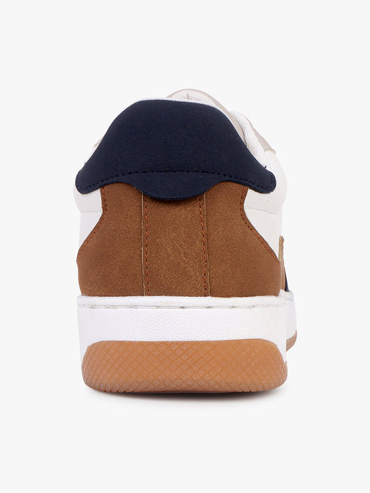 Casual Sneaker Shoes for Men | Lightweight & Comfortable with Cushioned Insole Polyurethane (PU) Upper TPR Sole Lace-Up Closure