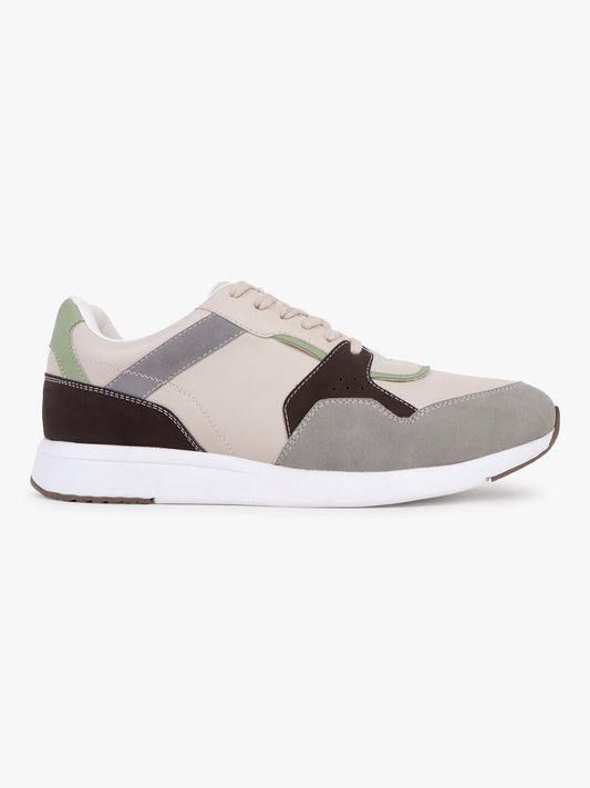 Men's Multicolor Colourblock Casual Sneaker Shoes