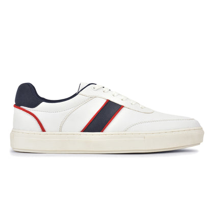 Casual Sneaker Shoes for Men | Lightweight & Comfortable with Cushioned Insole Polyurethane (PU) Upper Thermoplastic Polyurethane Sole Lace-Up Closure