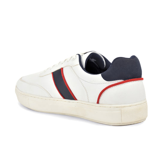 Casual Sneaker Shoes for Men | Lightweight & Comfortable with Cushioned Insole Polyurethane (PU) Upper Thermoplastic Polyurethane Sole Lace-Up Closure