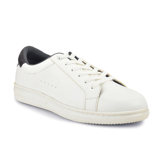 Casual Sneaker Shoes for Men | Lightweight & Comfortable with Cushioned Insole Polyurethane (PU) Upper Thermoplastic Polyurethane Sole Lace-Up Closure