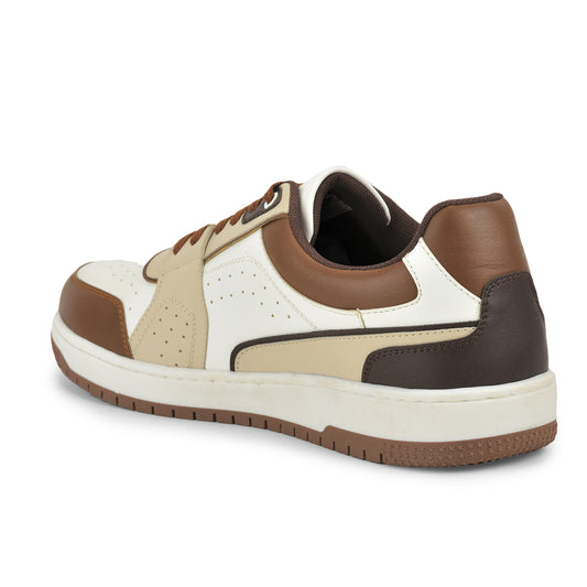 Casual Sneaker Shoes for Men | Lightweight & Comfortable with Cushioned Insole Polyurethane (PU) Upper Thermoplastic Polyurethane Sole Lace-Up Closure