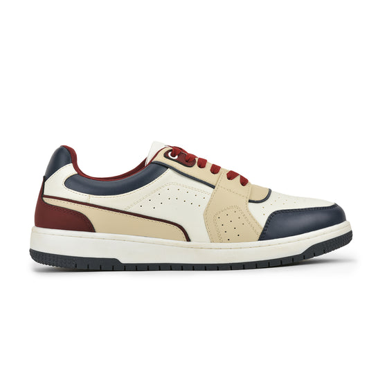 Casual Sneaker Shoes for Men | Lightweight & Comfortable with Cushioned Insole Polyurethane (PU) Upper Thermoplastic Polyurethane Sole Lace-Up Closure