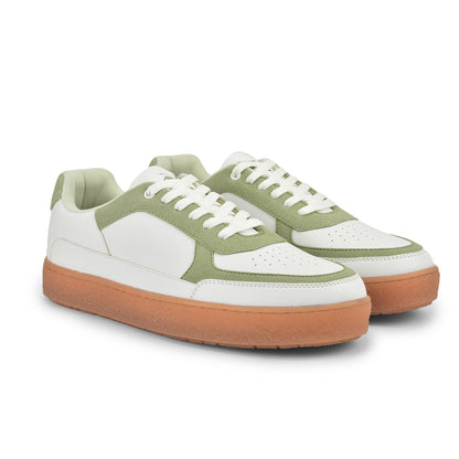 Casual Sneaker Shoes for Men | Lightweight & Comfortable with Cushioned Insole Polyurethane (PU) Upper Thermoplastic Polyurethane Sole Lace-Up Closure