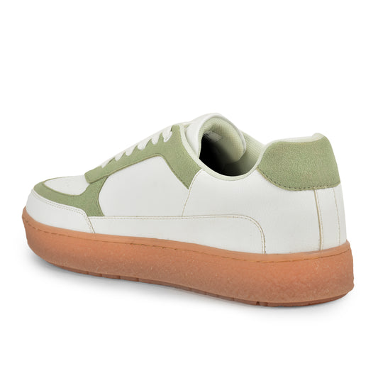 Casual Sneaker Shoes for Men | Lightweight & Comfortable with Cushioned Insole Polyurethane (PU) Upper Thermoplastic Polyurethane Sole Lace-Up Closure