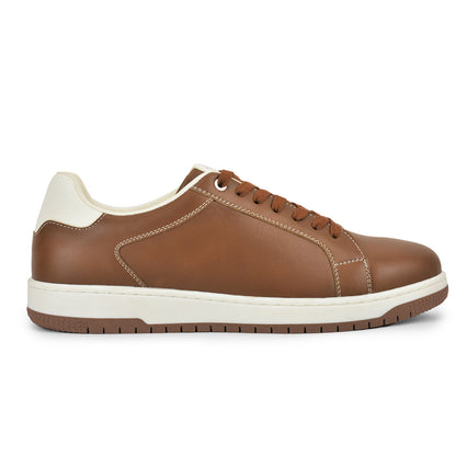 Casual Sneaker Shoes for Men | Lightweight & Comfortable with Cushioned Insole Polyurethane (PU) Upper Thermoplastic Polyurethane Sole Lace-Up Closure