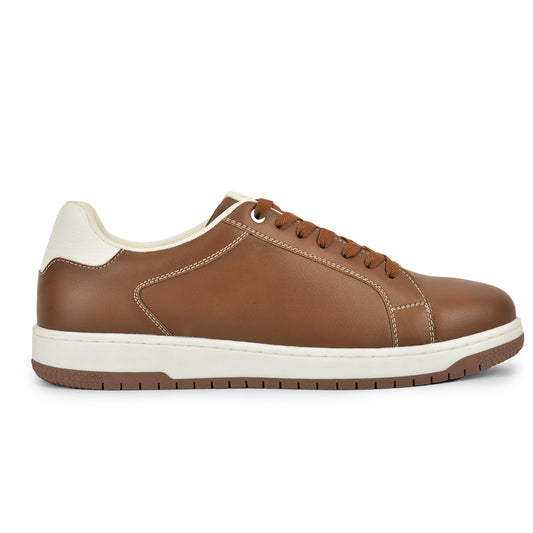 Casual Sneaker Shoes for Men | Lightweight & Comfortable with Cushioned Insole Polyurethane (PU) Upper Thermoplastic Polyurethane Sole Lace-Up Closure