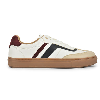 Casual Sneaker Shoes for Men | Lightweight & Comfortable with Cushioned Insole Polyurethane (PU) Upper Thermoplastic Polyurethane Sole Lace-Up Closure