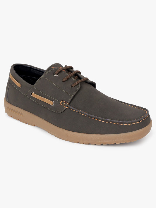 Casual Shoes for Men | Lightweight & Comfortable with Cushioned Insole PU (Polyurethane) Upper TPR Sole Lace-Up Closure