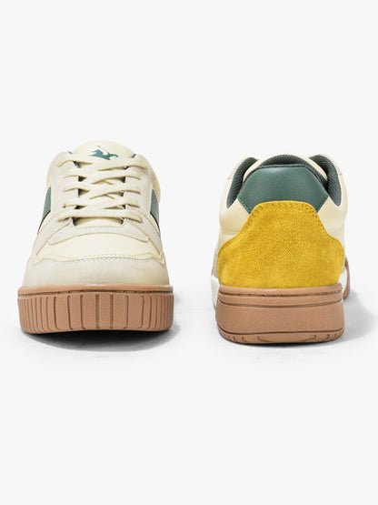 Casual Sneaker Shoes for Men | Lightweight & Comfortable with Cushioned Insole PU (Polyurethane) Upper TPR Sole Lace-Up Closure