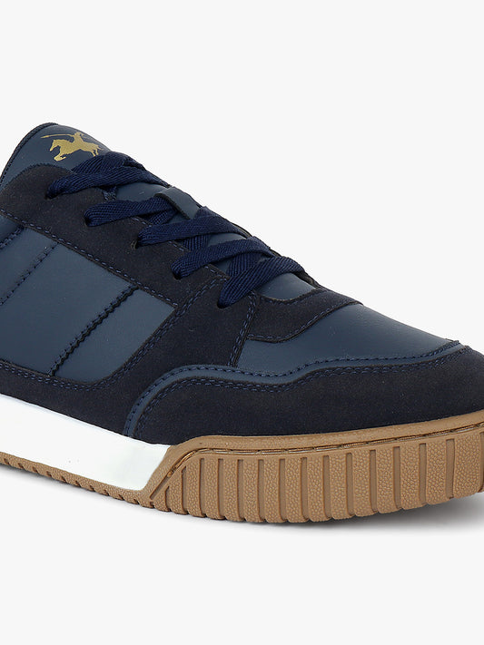 Casual Sneaker Shoes for Men | Lightweight & Comfortable with Cushioned Insole PU (Polyurethane) Upper TPR Sole Lace-Up Closure