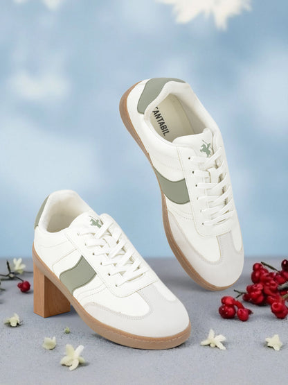 Casual Sneaker Shoes for Men | Lightweight & Comfortable with Cushioned Insole PU (Polyurethane) Upper TPR Sole Lace-Up Closure