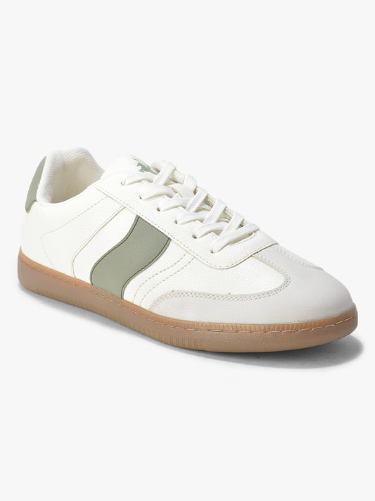 Casual Sneaker Shoes for Men | Lightweight & Comfortable with Cushioned Insole PU (Polyurethane) Upper TPR Sole Lace-Up Closure