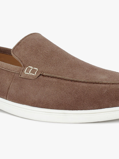 Casual Loafers Shoes for Men | Lightweight & Comfortable with Cushioned Insole PU Upper TPR Sole Lace-Up on Closure