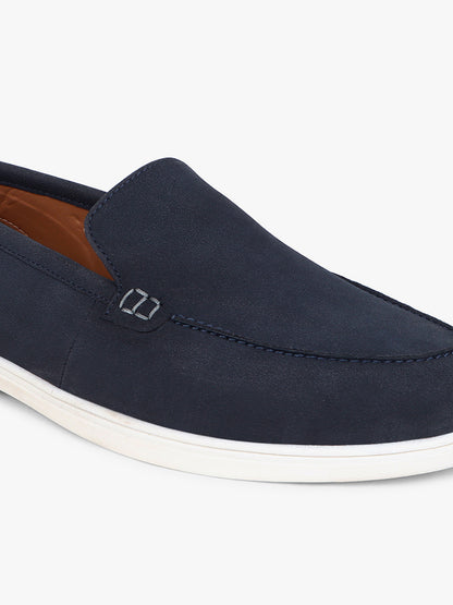 Casual Loafers Shoes for Men | Lightweight & Comfortable with Cushioned Insole PU Upper TPR Sole Lace-Up on Closure