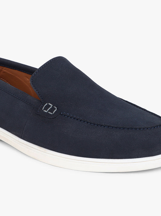 Casual Loafers Shoes for Men | Lightweight & Comfortable with Cushioned Insole PU Upper TPR Sole Lace-Up on Closure