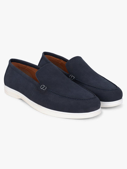 Casual Loafers Shoes for Men | Lightweight & Comfortable with Cushioned Insole PU Upper TPR Sole Lace-Up on Closure