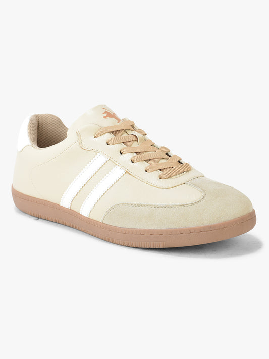 Casual Sneaker Shoes for Men | Lightweight & Comfortable with Cushioned Insole PU (Polyurethane) Upper TPR Sole Lace-Up Closure