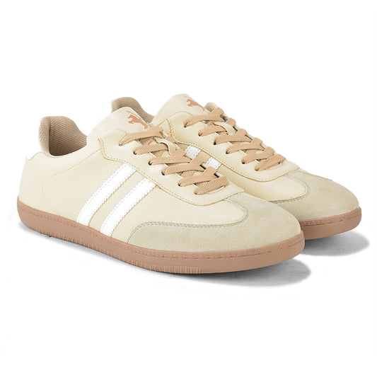 Casual Sneaker Shoes for Men | Lightweight & Comfortable with Cushioned Insole PU (Polyurethane) Upper TPR Sole Lace-Up Closure