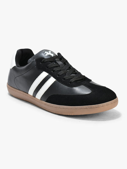 Casual Sneaker Shoes for Men | Lightweight & Comfortable with Cushioned Insole PU (Polyurethane) Upper TPR Sole Lace-Up Closure