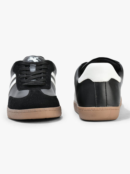 Casual Sneaker Shoes for Men | Lightweight & Comfortable with Cushioned Insole PU (Polyurethane) Upper TPR Sole Lace-Up Closure