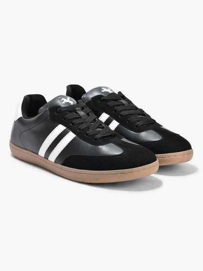 Casual Sneaker Shoes for Men | Lightweight & Comfortable with Cushioned Insole PU (Polyurethane) Upper TPR Sole Lace-Up Closure