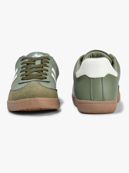 Casual Sneaker Shoes for Men | Lightweight & Comfortable with Cushioned Insole PU (Polyurethane) Upper TPR Sole Lace-Up Closure