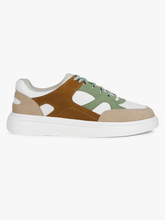 Casual Sneaker Shoes for Men | Lightweight & Comfortable with Cushioned Insole PU (Polyurethane) Upper EVA Sole Lace Up Closure