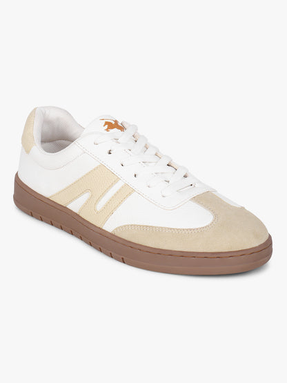 Casual Sneaker Shoes for Men | Lightweight & Comfortable with Cushioned Insole PU (Polyurethane) Upper TPR Sole Lace Up Closure
