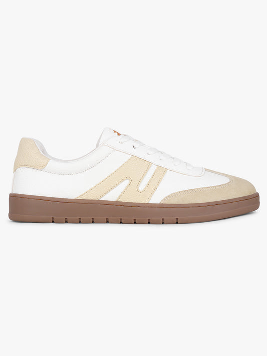 Casual Sneaker Shoes for Men | Lightweight & Comfortable with Cushioned Insole PU (Polyurethane) Upper TPR Sole Lace Up Closure