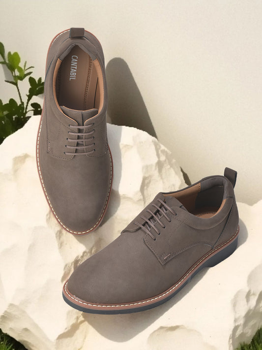 Casual Shoes for Men | Lightweight & Comfortable with Cushioned Insole PU Upper TPR Sole Lace Up Closure