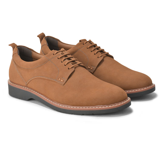 Casual Shoes for Men | Lightweight & Comfortable with Cushioned Insole PU Upper TPR Sole Lace Up Closure