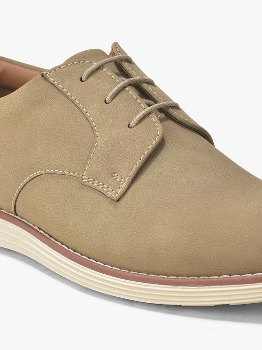 Casual Shoes for Men | Lightweight & Comfortable with Cushioned Insole PU Upper TPR Sole Lace Up Closure