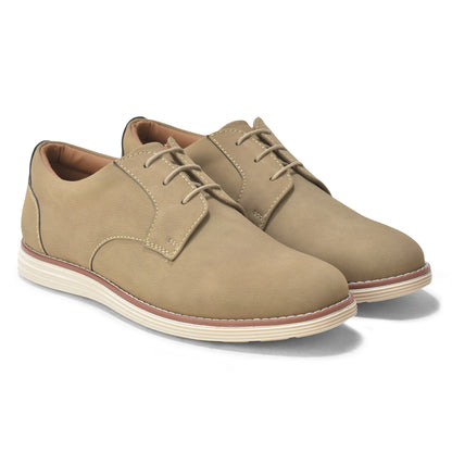 Casual Shoes for Men | Lightweight & Comfortable with Cushioned Insole PU Upper TPR Sole Lace Up Closure