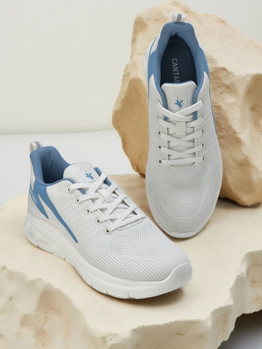 Casual Shoes for Men | Lightweight & Comfortable with Cushioned Insole Flynet Upper EVA Sole Lace Up Closure