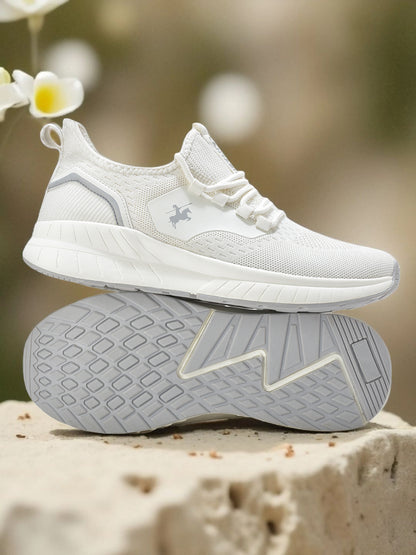 Casual Shoes for Men | Lightweight & Comfortable with Cushioned Insole Flynet Upper Phylon Sole Lace Up Closure