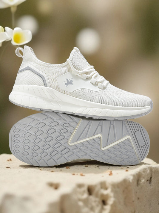 Casual Shoes for Men | Lightweight & Comfortable with Cushioned Insole Flynet Upper Phylon Sole Lace Up Closure