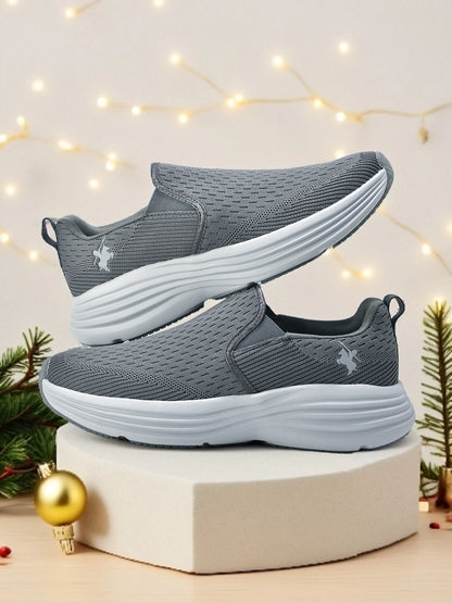 Casual Shoes for Men | Lightweight & Comfortable with Cushioned Insole Flynet Upper Phylon Sole Slip On Closure