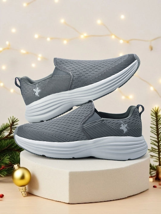 Casual Shoes for Men | Lightweight & Comfortable with Cushioned Insole Flynet Upper Phylon Sole Slip On Closure