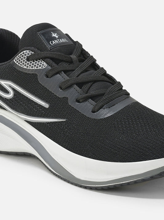 Cantabil Casual Shoes for Men | Lightweight & Comfortable with Cushioned Insole Flynet Upper Phylon Sole Lace Up Closure