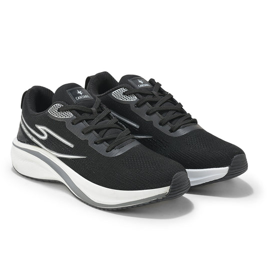 Cantabil Casual Shoes for Men | Lightweight & Comfortable with Cushioned Insole Flynet Upper Phylon Sole Lace Up Closure